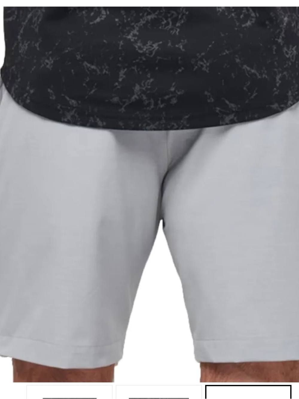 Travis Matthew ECO Tech Chino Fabric Blend 8” inseam Grey, Size 40 - Picture 2 of 9